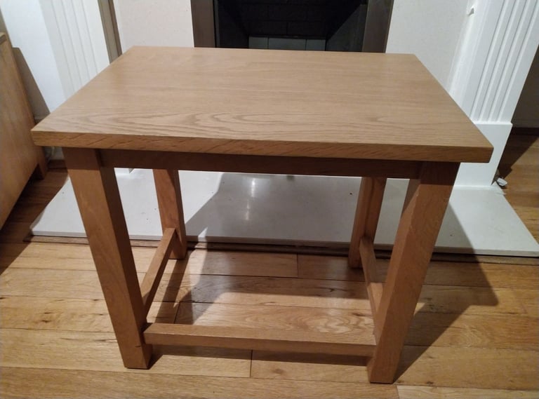 image for Small solid oak coffee table/ stand