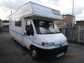PEUGEOT 4 BERTH MOTORHOME. OFFERED AS PROJECT WITH MOT
