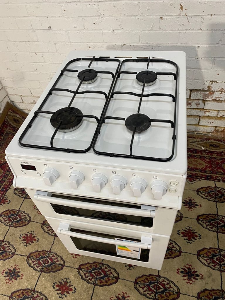 Beautiful 50 CM Electra White Gas Cooker Oven/Grill For Sale