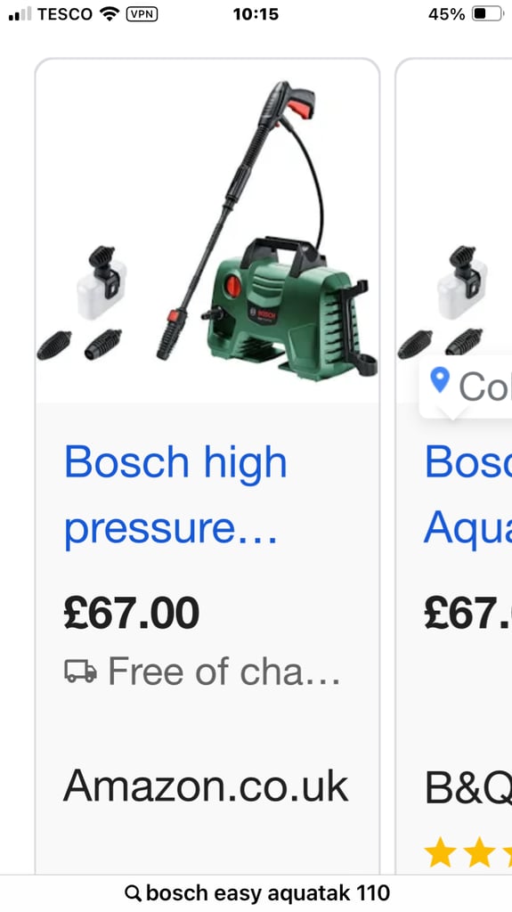 Bosch Pressure Washer