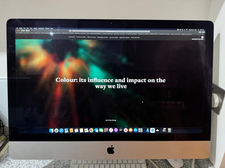 iMac 27 inch with free wireless keyboard and mouse