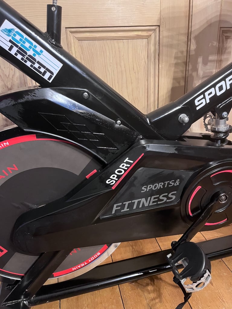 image for Bodytrain 7702 Indoor Exercise Bike With 18Kg Flywheel