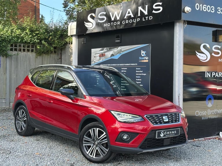 2021 Seat Arona 1.0 TSi Xcellence Petrol Manual 5 Door Hatchback Red