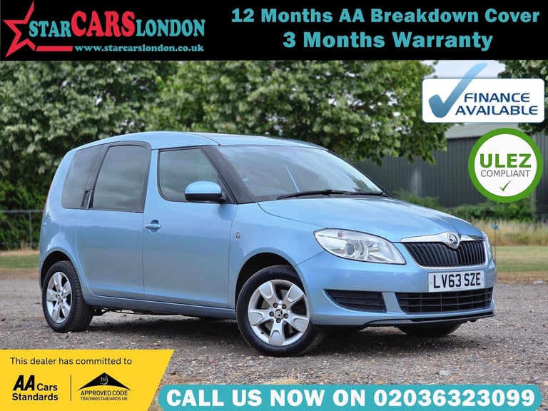 2013 Skoda Roomster 1.2 TSI SE DSG Euro 5 5dr MPV Petrol Automatic