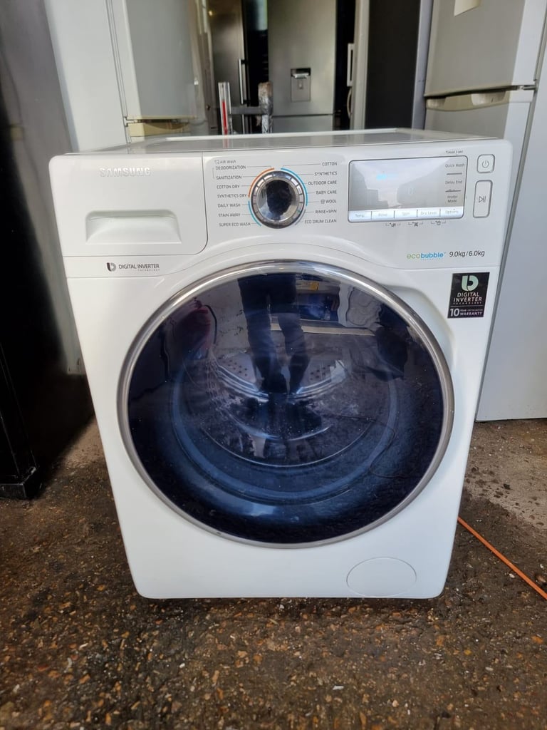 Samsung Washer Dryer 9/6 kg 90 Days Warranty (delivery available or collection)