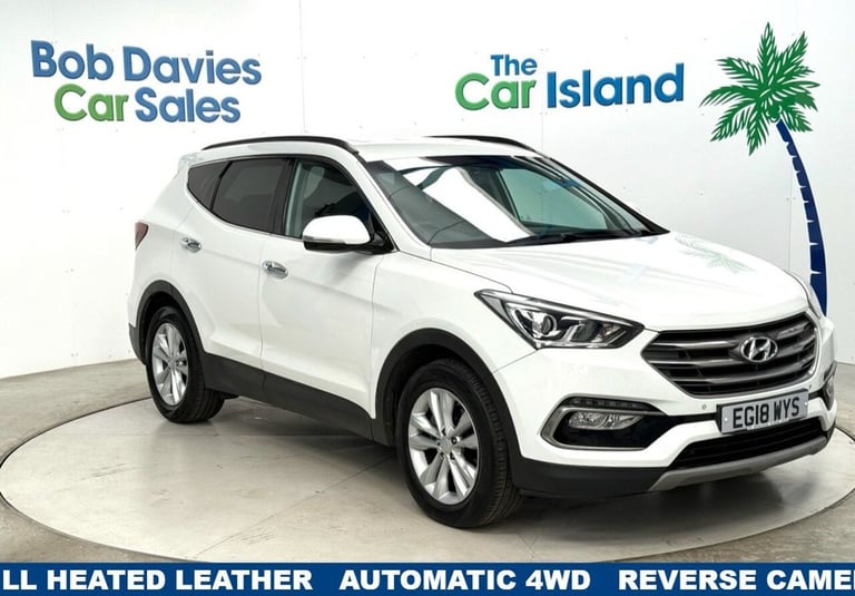 2018 18 HYUNDAI SANTA FE 2.2 CRDI BLUE DRIVE PREMIUM SUV 5DR DIESEL AUTO 4WD EUR