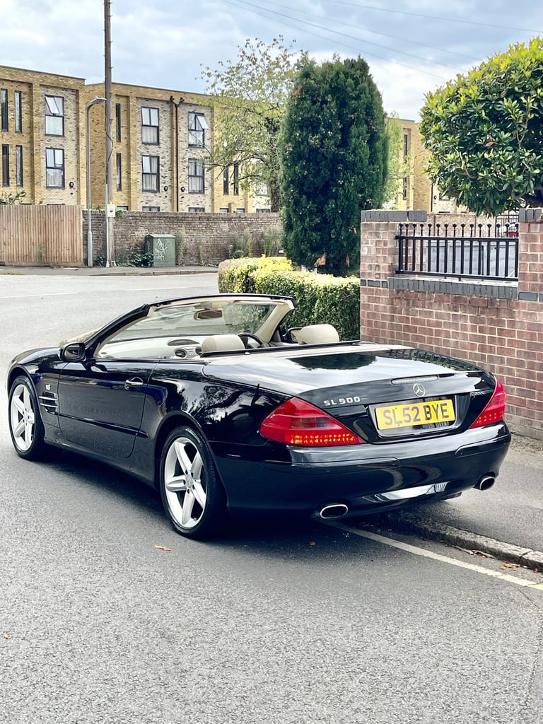 2003 Mercedes Benz SL500 V8 Convertible Hard Top,HPi Clear,45k Miles only 