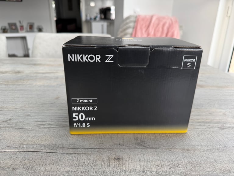 image for Nikon Z 50mm F1.8 S lens 