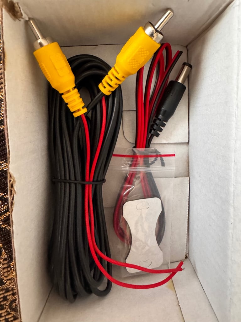 Auto waterproof reverse camera 