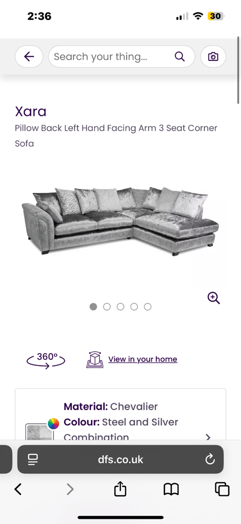 Corner sofa 