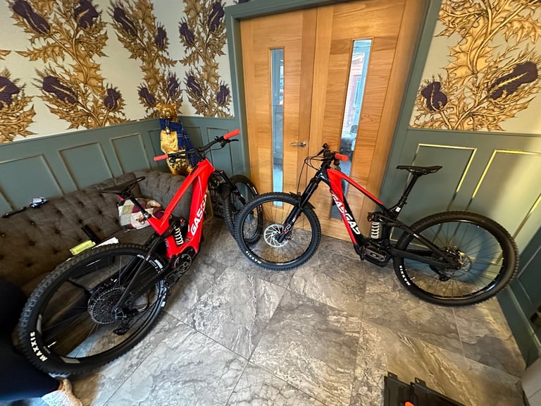 image for 2x Gas Gas ECC 6 & ECC5 electric enduro mountain bikes New RRP £17000