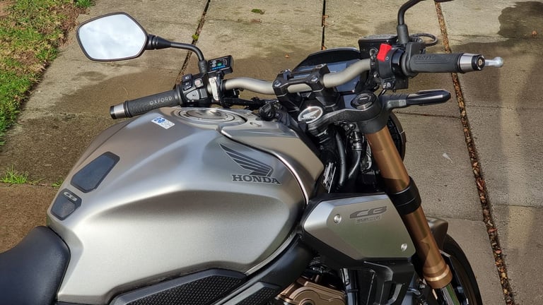 Honda CB650R, Silver, 2021, 650cc, A2 Restricted, Low mileage, fresh MOT and service