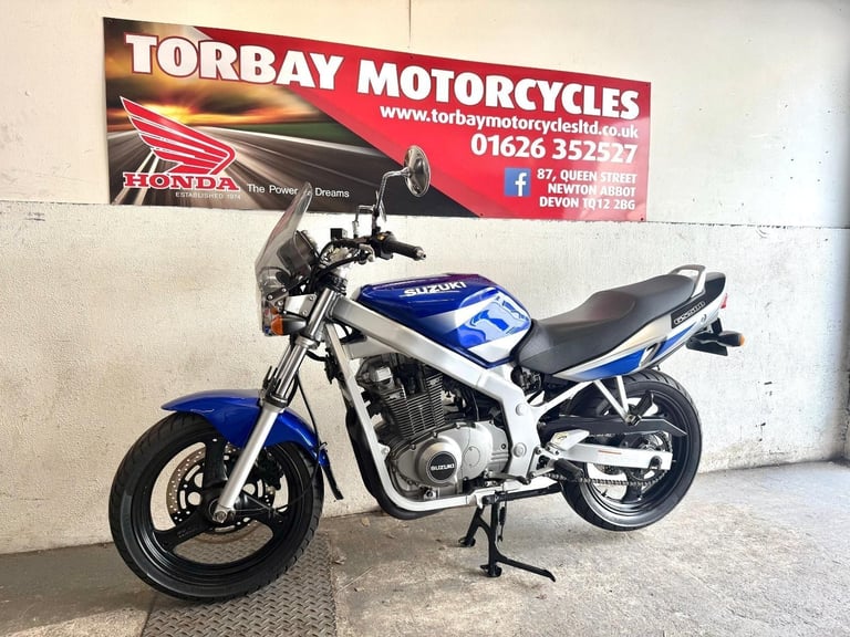 SUZUKI GS500-K2 2003 03 PLATE PERFECT FUN COMMUTER JUST 21356 MILES