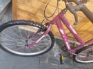 womens or girls bike indi mountain bike 26 inch wheels 18 inch frame and 18 gears