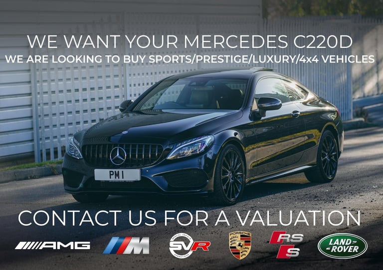 image for  Mercedes-Benz C Class 2.1 C220d AMG Line (Premium) G-Tronic+ Euro 6 (s/s) 2dr Diesel Automatic