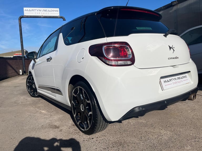CITROEN DS3 1.6 e-HDi Airdream DSport Plus in Blanc Banquise White 2013
