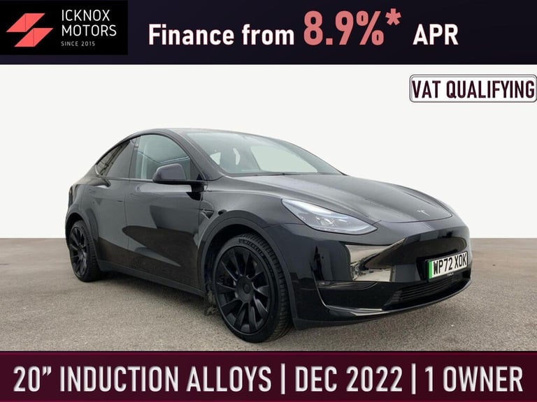2022 Tesla Model Y (Dual Motor) Long Range Auto 4WDE 5dr MPV Electric Automatic
