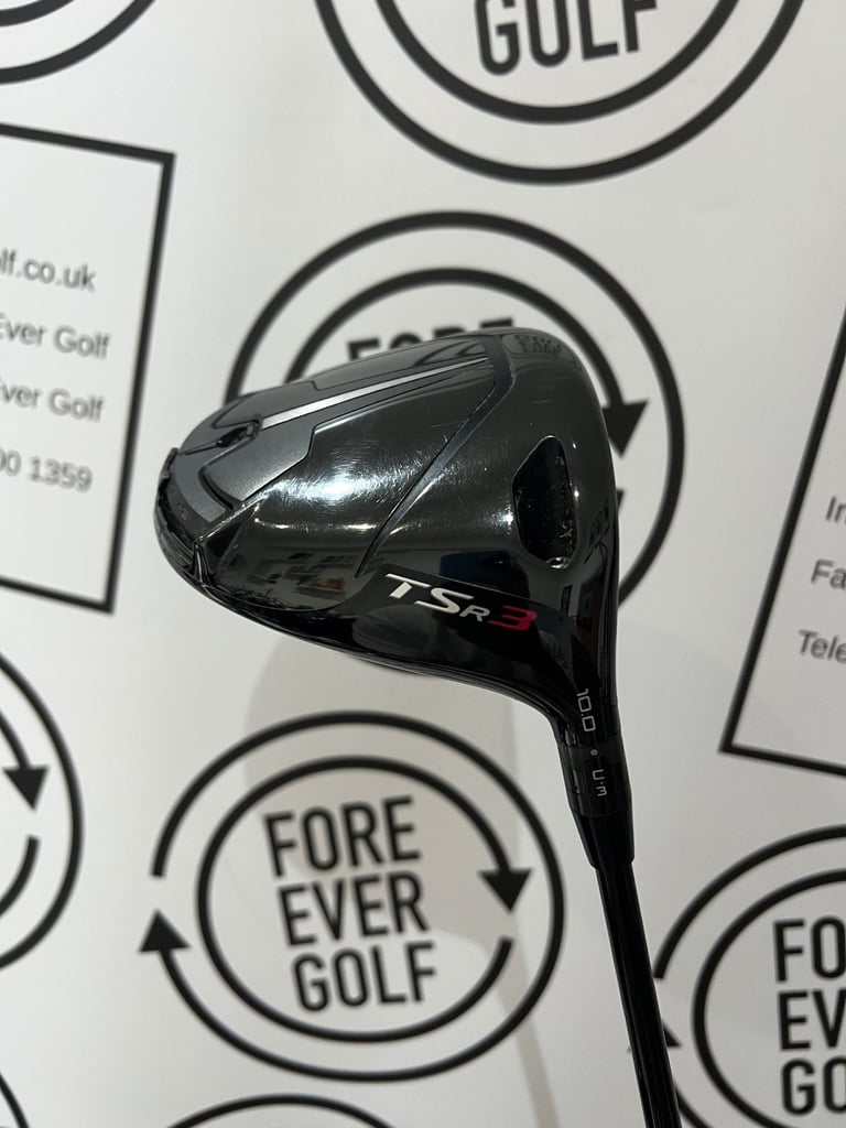 image for TITLEIST TSR3 DRIVER / 10 Degree / RH / 60g Stiff Flex / V.GOOD USED