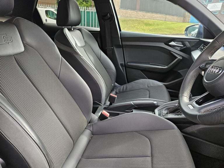 2025 AUDI A1 25 TFSI S Line 5dr S Tronic Auto Blue Damaged Salvage