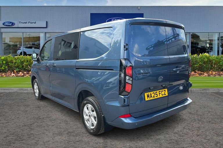 2025 Ford Transit Custom 320 Limited AUTO L1 SWB Double Cab In Van FWD 2.0 EcoBlue 136ps, CRUISE ...