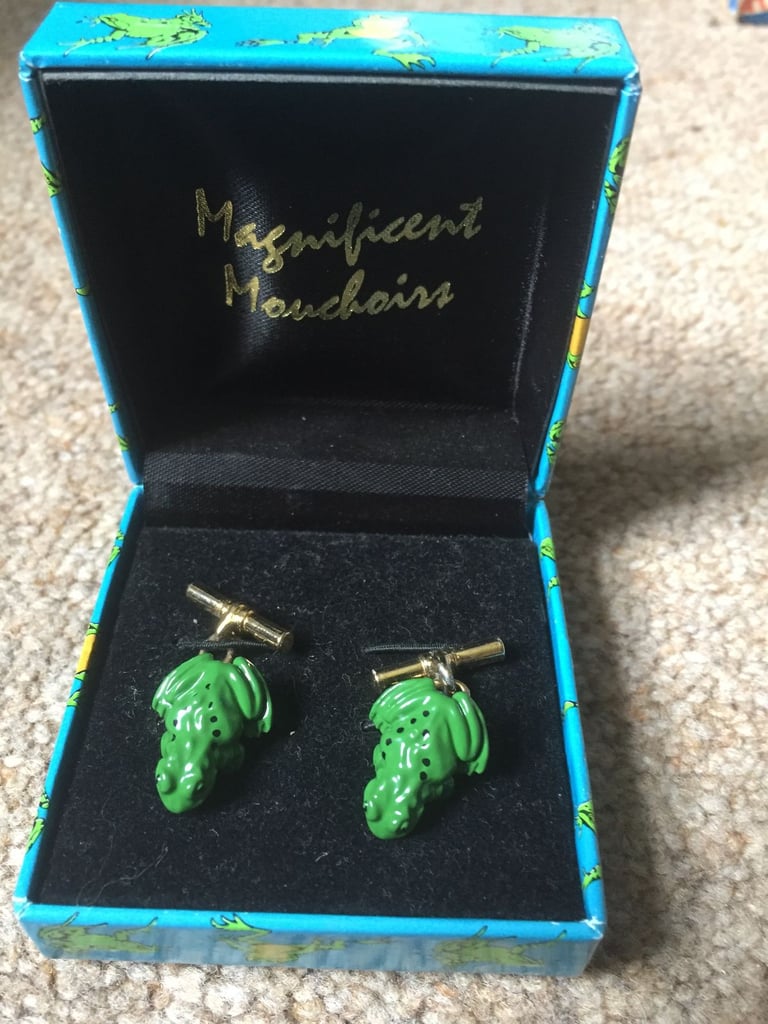 Four brand new novelty cufflink sets EACH SET is