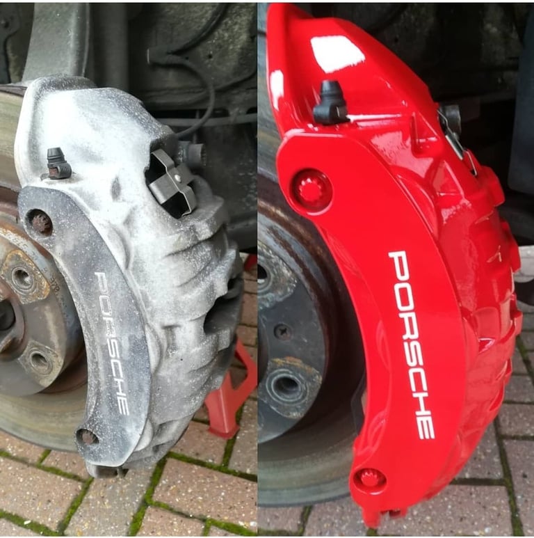 Porsche brake calipers 