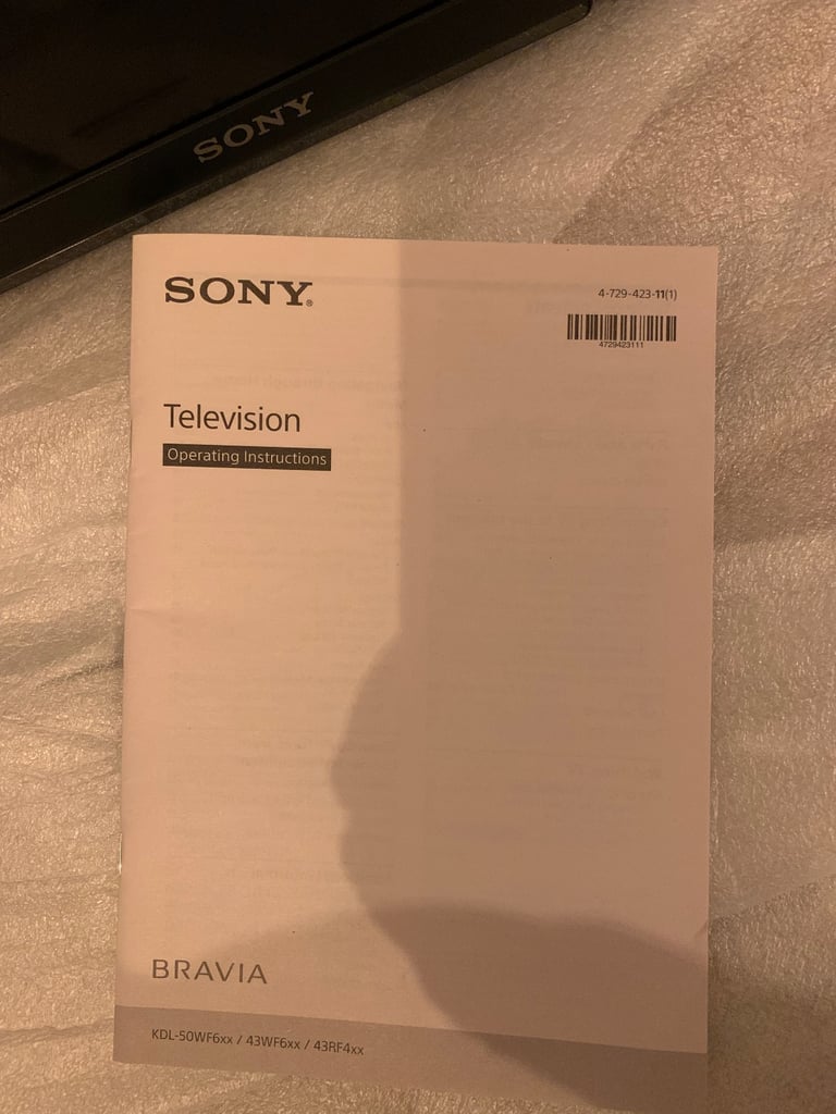 50" 2020 Sony smart TV  kdl-50wf663 TV television 