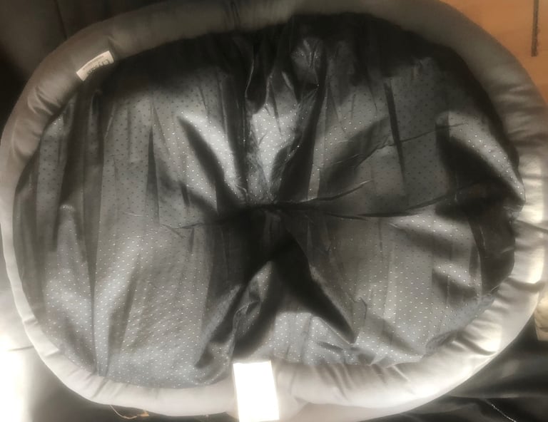 New grey dog bed 