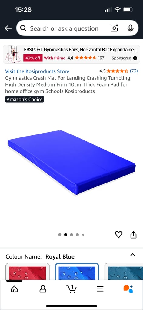 image for Gym crash mat 