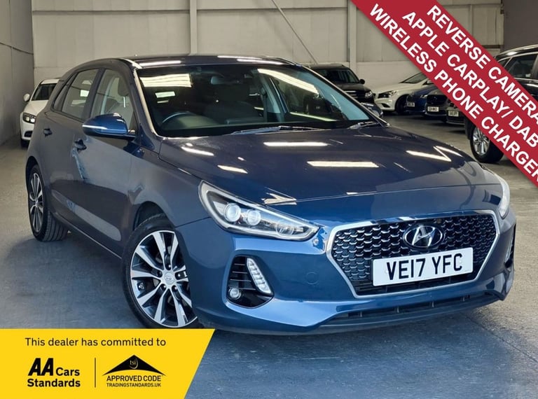image for 2017 Hyundai i30 1.6 CRDi Blue Drive SE Nav Hatchback 5dr Diesel Manual Euro 6 (s/s) (110 ps Hatc...