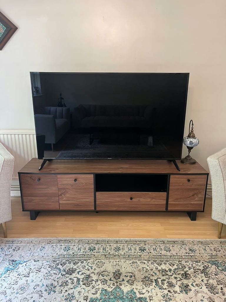 Idlewild Wood & Metal TV Stand 180cm