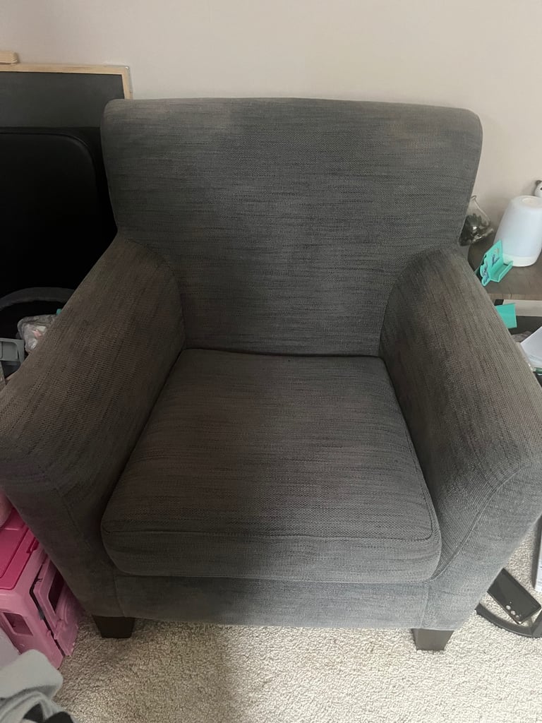 image for Grey armchair