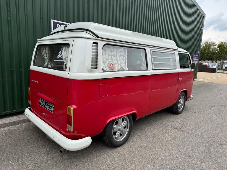 Volkswagen T2 Camper Van Bay Window 1972 Australian Import Fuchs Style Alloys