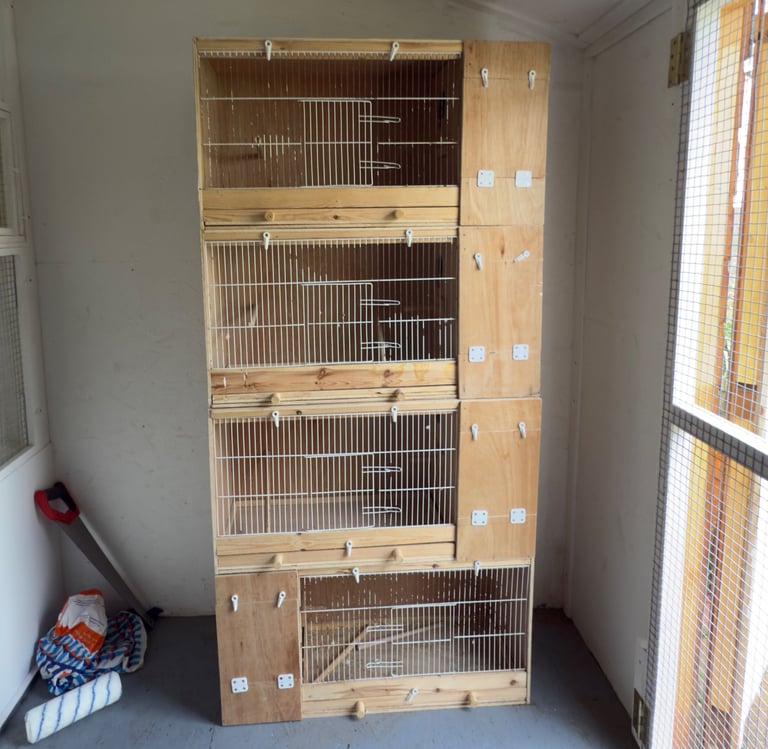 Bird breeding cages