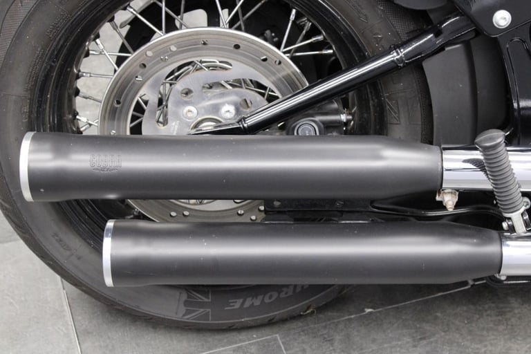 2009 Harley-Davidson FLSTSB Softail Crossbones in Denim Black