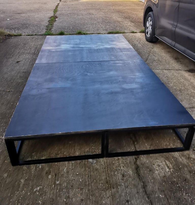 image for 2x  - 5ft x 5ft x 1ft folding Stage/roster portable platform by UK Maker - Grumpy Joes