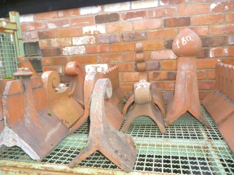 Rosemary roof tiles   50p each     slates chimney pots ridges etc 