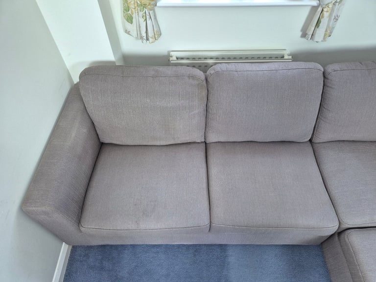 John Lewis Cooper Chaise End Corner Sofa in Grey RRP £1650 *FREE LOCAL DELIVERY*