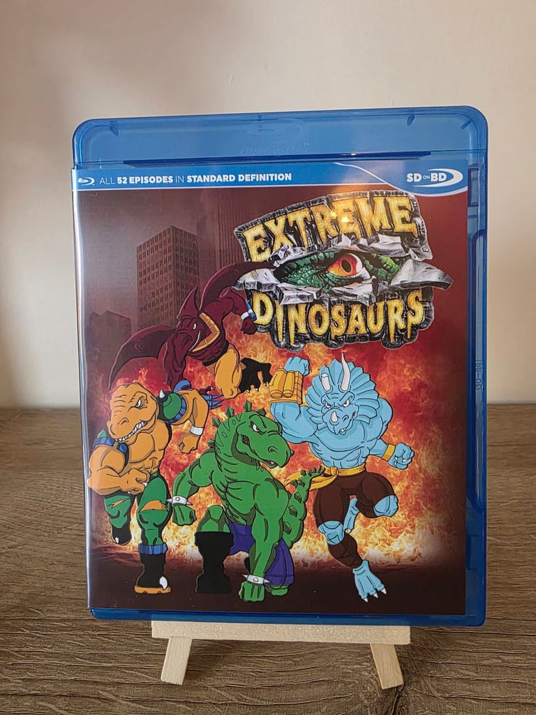 Street sharks and extreme dinosaurs complete bluray sets (discotek)