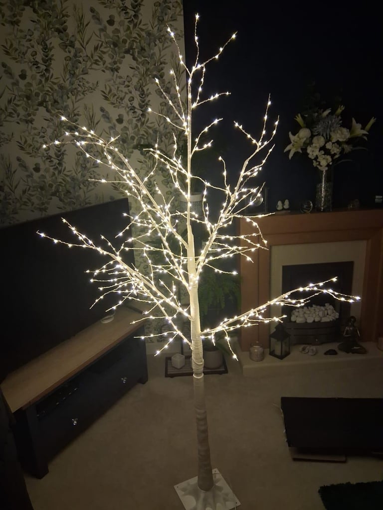 image for White birch Christmas Tree