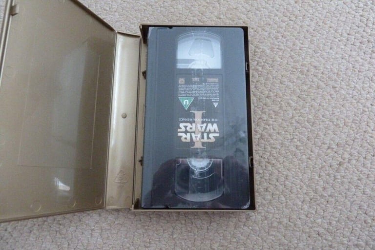 Star Wars Phantom Menace VHS Video Tape