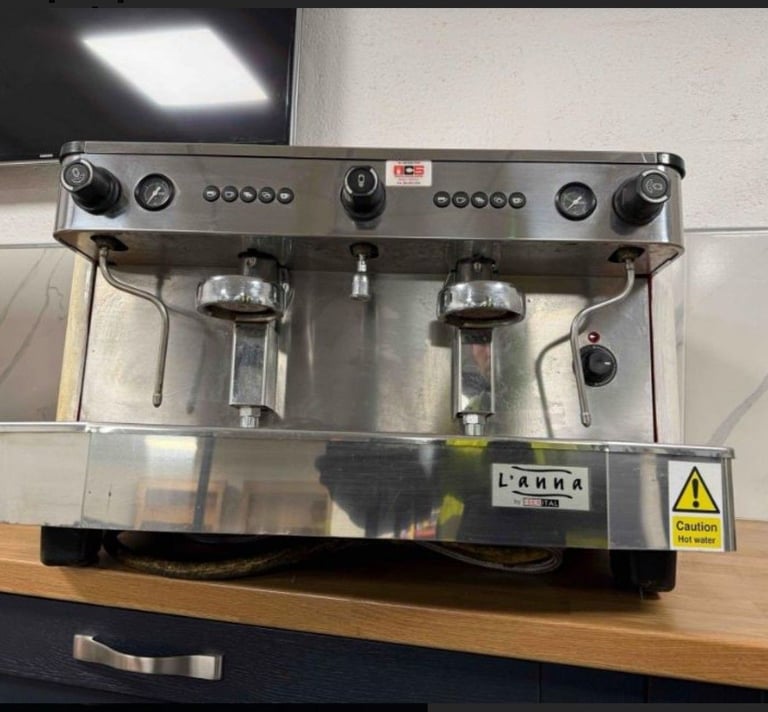 Iberital Lanna Counter Top 2-Group Espresso Machine 230v