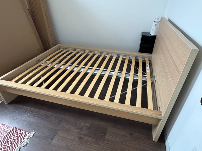 (Sold) Ikea Malm Double bed frame 