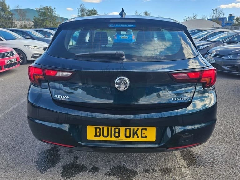 2018 Vauxhall Astra 1.0i Turbo ecoTEC SRi Nav Hatchback 5dr Petrol Manual Euro 6 (s/s) (105 ps) H...