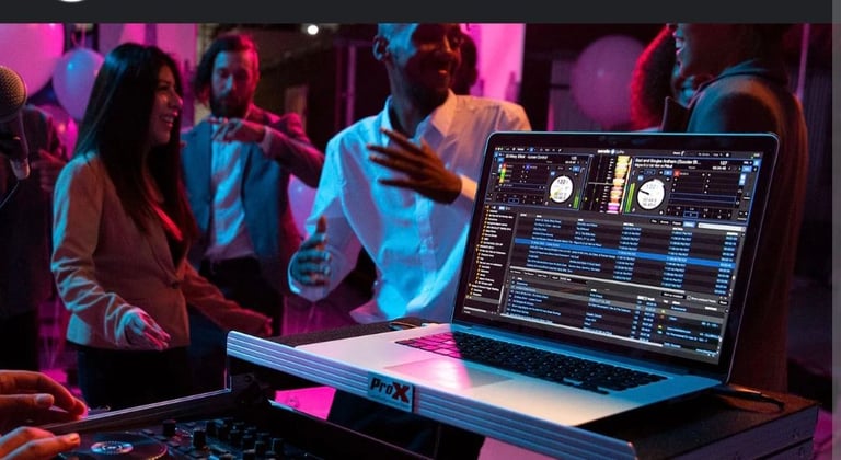 D J AVAILABLE FOR ENTERTAINMENT 