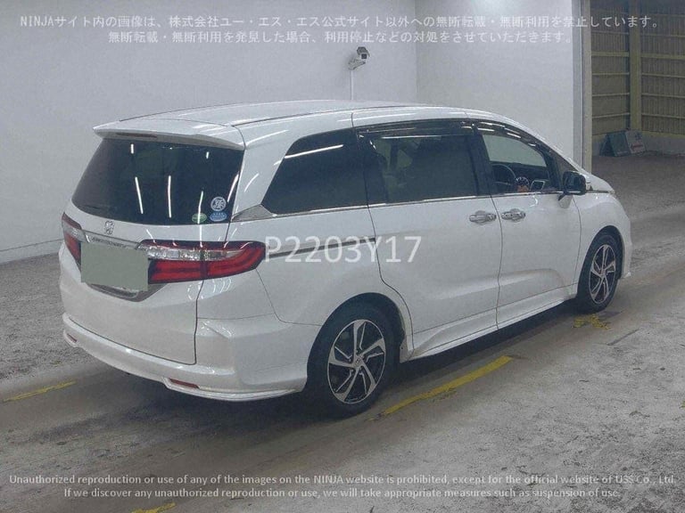 Honda odyssey 2.4 auto g euro pack 40k miles jap import 4.5 grade 2015 due feb