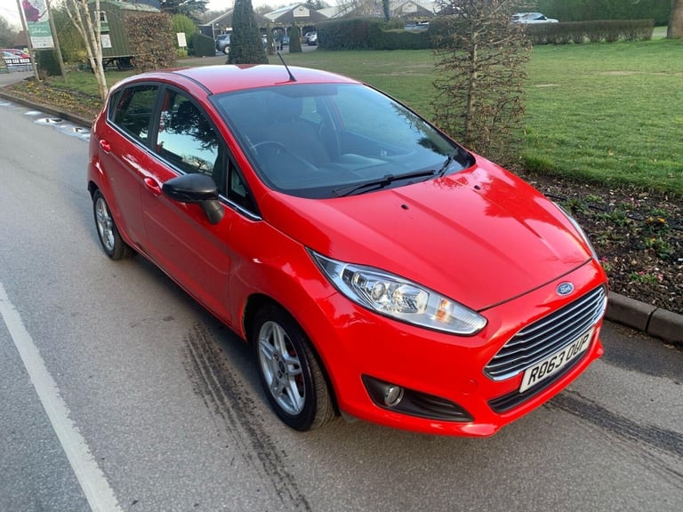 2013 Ford Fiesta 1.0T EcoBoost Zetec Euro 5 (s/s) 5dr Hatchback Petrol Manual