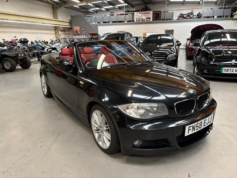BMW 118 I M-SPORT CONVERTABLE 2008 (58) DAMAGED REPAIRABLE SALVAGE