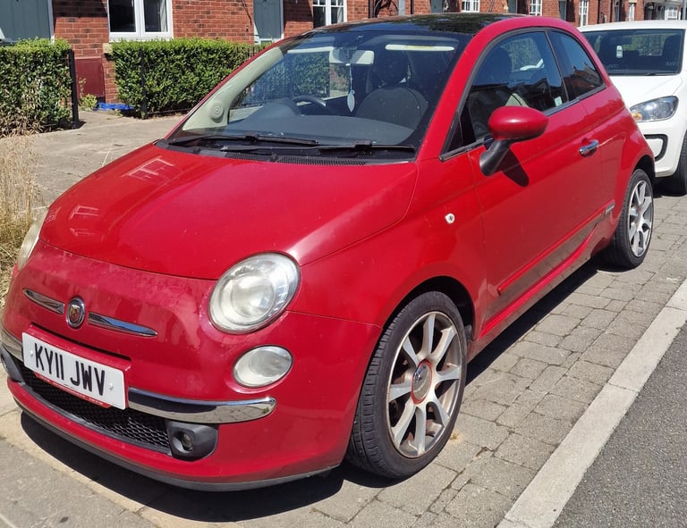 Fiat, 500, Hatchback, 2011, 12 months MOT