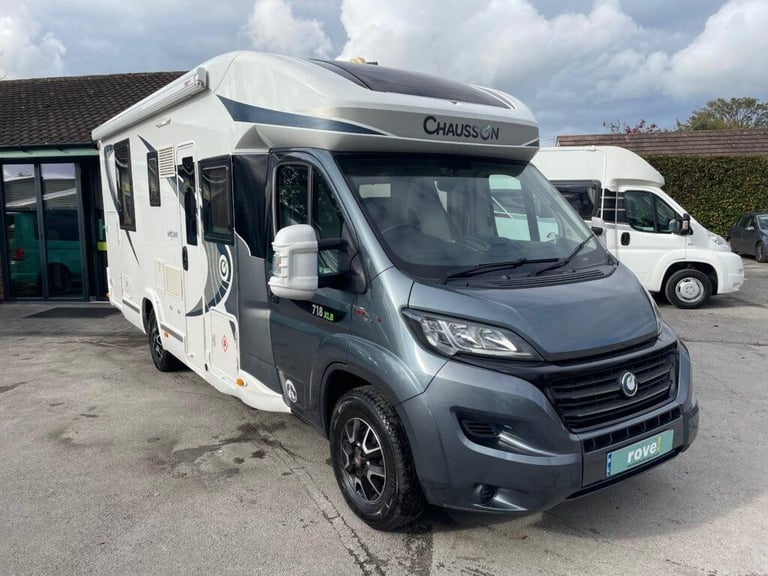 Chausson Welcome 718xlb 5 Berth 5 Belt Rear Garage Island Bed Motorhome